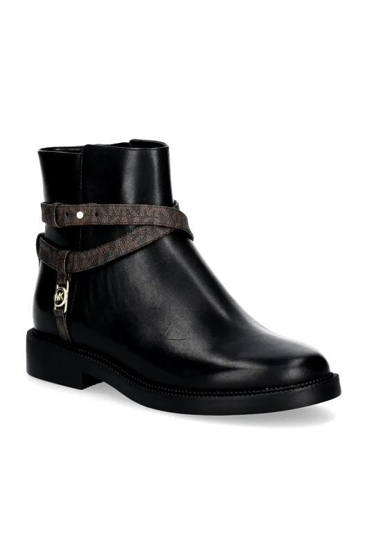 Μποτάκια MICHAEL Michael Kors Abigail χρώμα: μαύρο, 40F4ABME7L.007 φωτογραφία