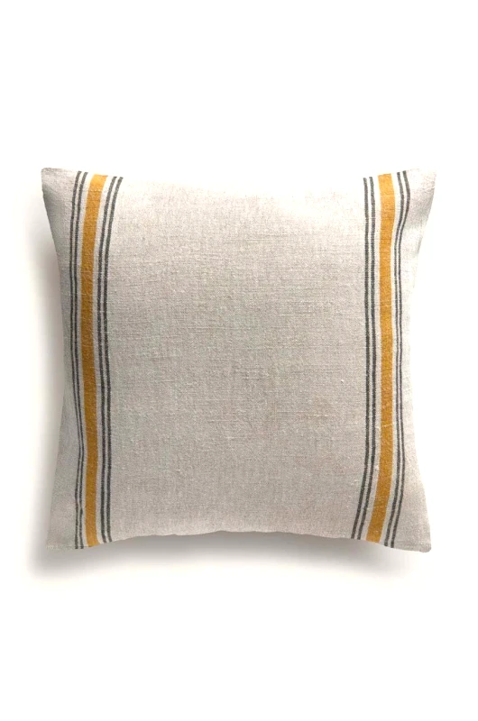 Calma House Κάλυμμα μαξιλαριού από λινό ύφασμα Calma House Golfet 60 x 60 cm