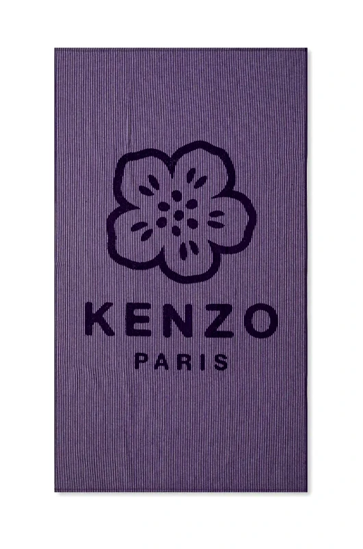 Kenzo Βαμβακερή πετσέτα Kenzo KHANKO Violet 90 x 160 cm