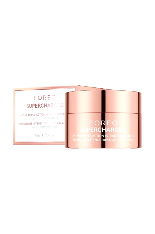FOREO Εντατική ενυδατική κρέμα νύχτας FOREO SUPERCHARGED™ HA+PGA Triple Action Intense Moisturizer 50 ml