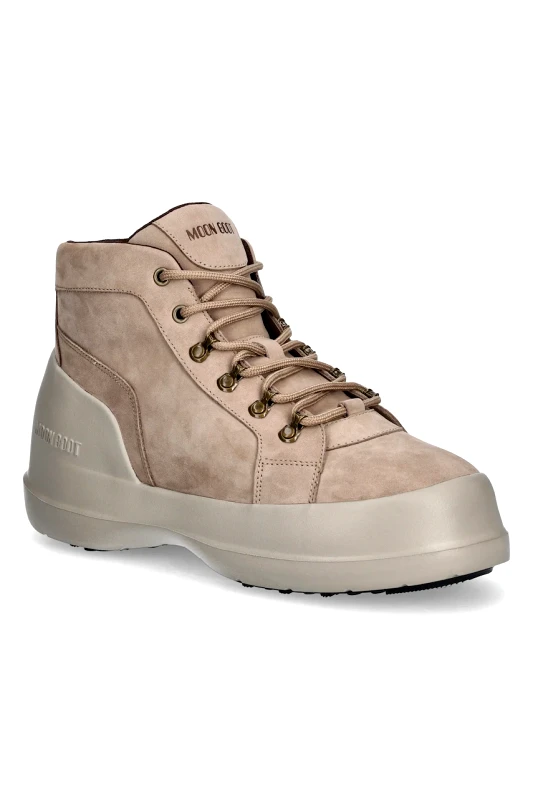 Moon Boot Θήκη από νάμπουκ Moon Boot MB LUNA TREK MID NUBUCK χρώμα: μπεζ, 80D2480070 L003