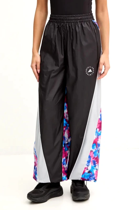 adidas by Stella McCartney Παντελόνι adidas by Stella McCartney χρώμα: μαύρο, IW9849