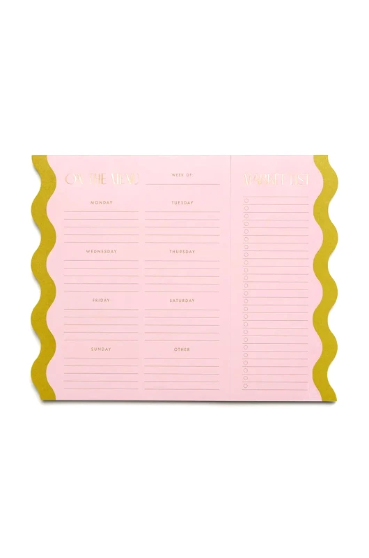 Designworks Ink Μαγνητικό πρόγραμμα γεύματος Designworks Ink Pink & Chartreuse