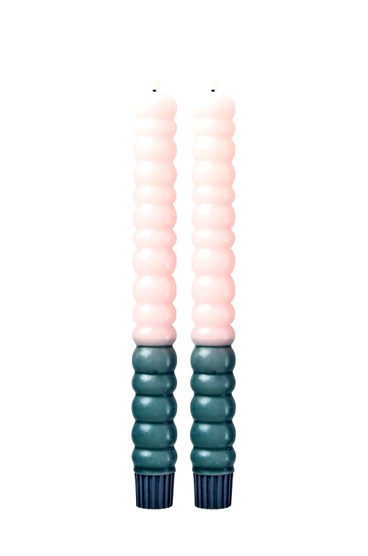 Rice Σετ κεριών led Rice Soft Pink 2-pack