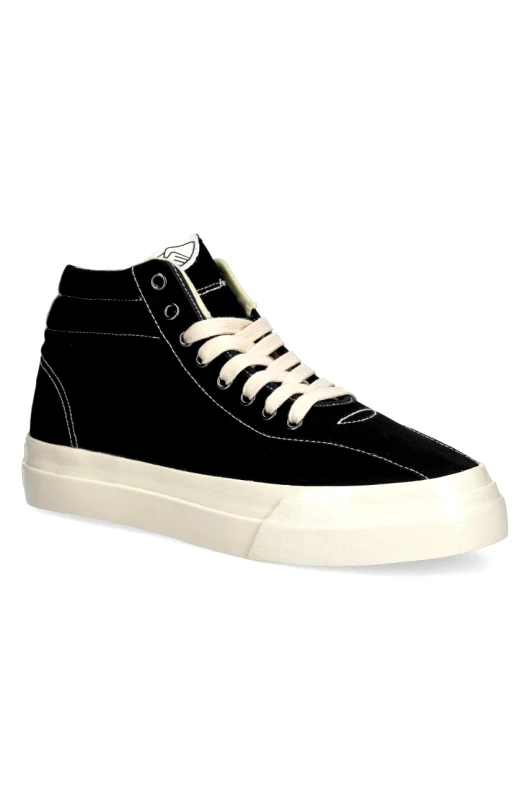 Stepney Workers Club Πάνινα παπούτσια S.W.C Varden Canvas χρώμα: μαύρο YA02012
