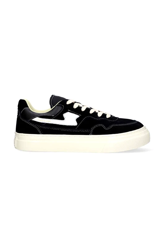 Stepney Workers Club Αθλητικά Stepney Workers Club Pearl S-Strike Suede χρώμα: μαύρο, YA09015