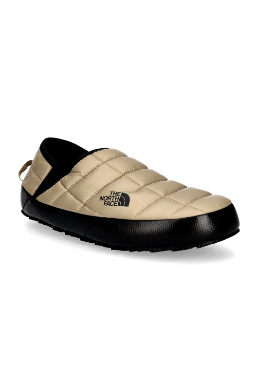 The North Face Παντόφλες The North Face Thermoball Traction Mule V χρώμα: μπεζ, NF0A3UZNVJU1