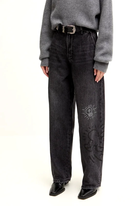 Miss Sixty Τζιν παντελόνι Miss Sixty x Keith Haring 6L3JJ2280000