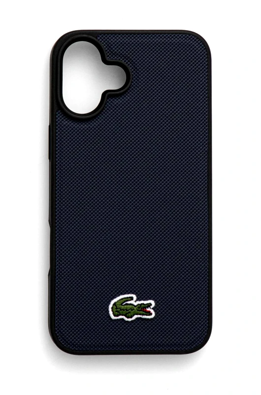 Lacoste Θήκη κινητού Lacoste iPhone 16 Plus 6.7 χρώμα: ναυτικό μπλε, LCHMP16MPVCV