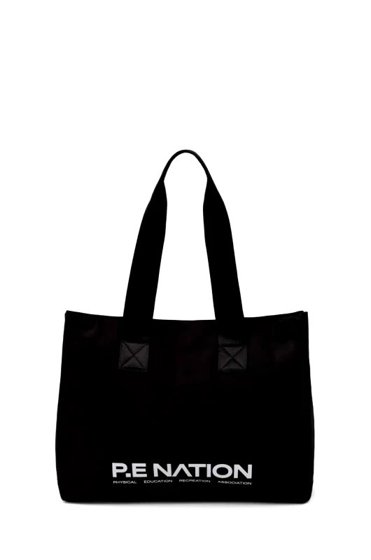 P.E Nation Τσάντα P.E Nation Homage Tote χρώμα: μαύρο, 243A419