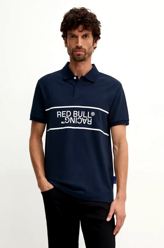 Red Bull Racing x Pepe Jeans Πόλο Red Bull Racing x Pepe Jeans χρώμα: ναυτικό μπλε, RM540004