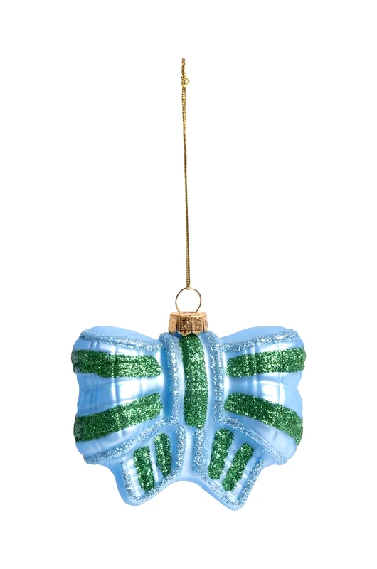 &k amsterdam Χριστουγεννιάτικο δέντρο μπιχλιμπίδι &k amsterdam Ornament Ribbon Blue