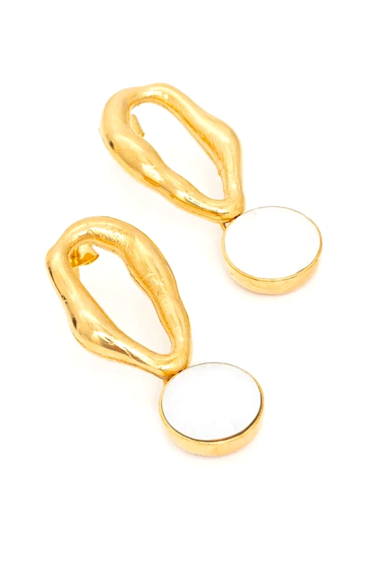 Forte Forte Επιχρυσωμένα σκουλαρίκια Forte Forte 12967_my jewel