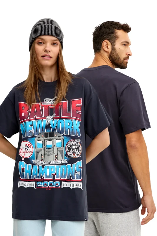 47 brand Βαμβακερό μπλουζάκι 47 brand MLB New York Yankees