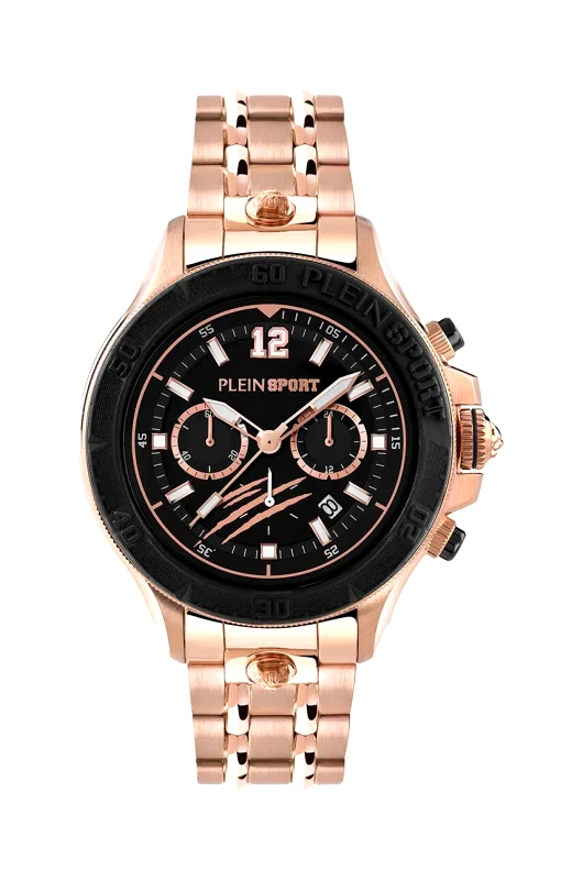 Plein Sport Ρολόι PLEIN SPORT χρώμα: χρυσαφί, PS6BA0924