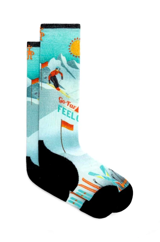 Smartwool Κάλτσες του σκι Smartwool Targeted Cushion Snow Bunny Print OTC