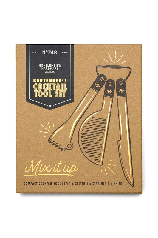 Gentlemen's Hardware Σετ μπάρμαν Gentlemen's Hardware