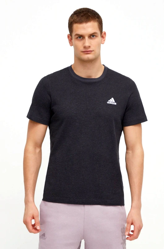 adidas Βαμβακερό μπλουζάκι adidas Shadow Original ανδρικά, χρώμα: γκρι S70812.3 IN7123