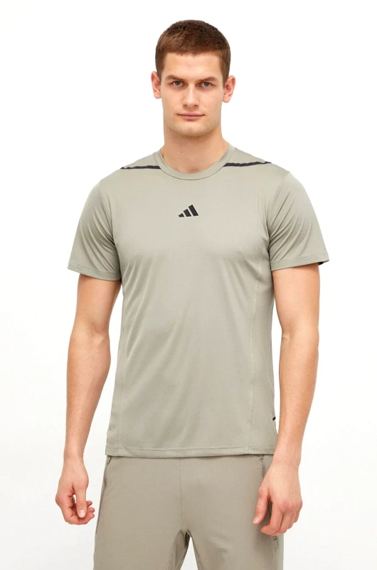 adidas Performance Μπλουζάκι προπόνησης adidas Performance D4T Shadow Original D4T χρώμα: πράσινο S70812.3 IS3838