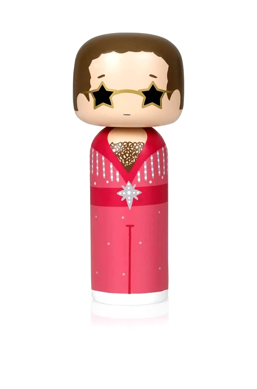 Lucie Kaas Κούκλα kokeshi Lucie Kaas Elton In Pink