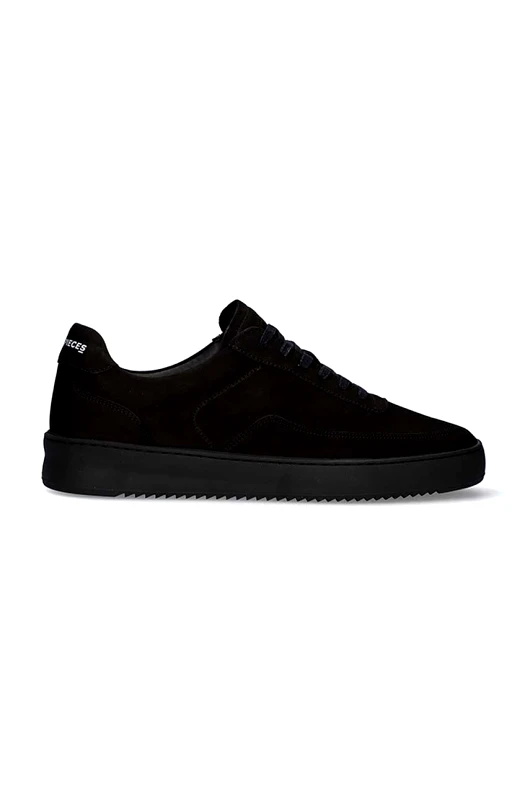 Filling Pieces Σουέτ αθλητικά παπούτσια Filling Pieces χρώμα μαύρο