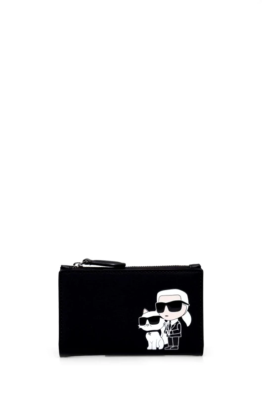 Karl Lagerfeld Πορτοφόλι Karl Lagerfeld χρώμα: μαύρο
