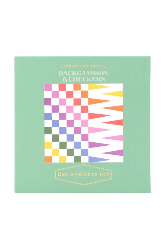 Designworks Ink Επιτραπέζιο παιχνίδι Designworks Ink Checkers / Backgammon