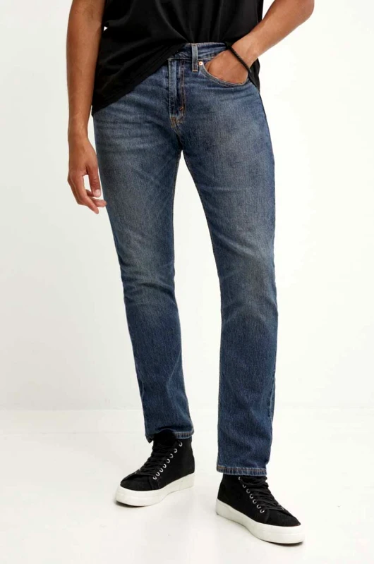 Levi's Τζιν παντελόνι Levi's χρώμα: ναυτικό μπλε