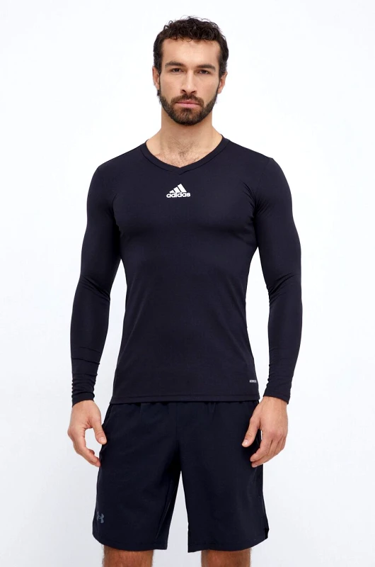 adidas Performance Μακρυμάνικο προπόνησης adidas Performance Team Base Heawyn Team Base χρώμα: μαύρο IG2377 GN5677