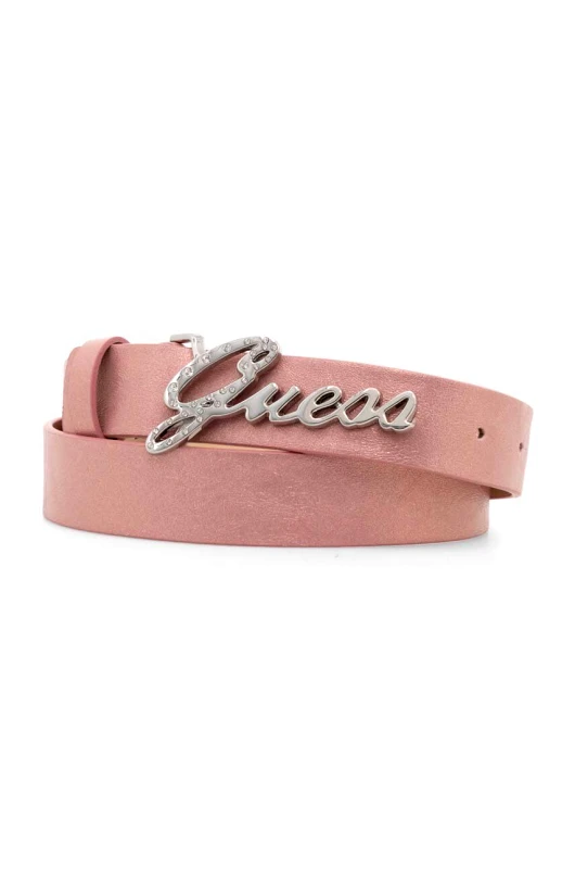 Guess Ζώνη Guess χρώμα: ροζ