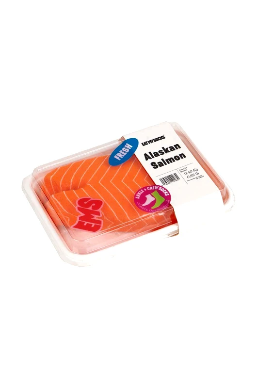 Eat My Socks Κάλτσες Eat My Socks Alaskan Salmon 2-pack