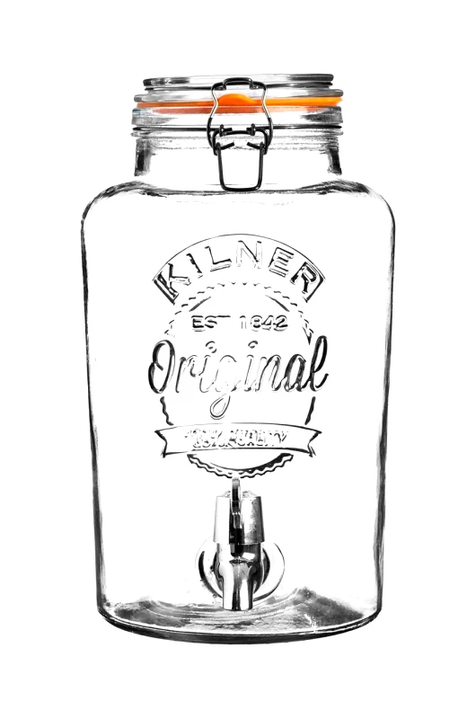 Kilner Δοχείο διανομής νερού με καπάκι και βρύση Kilner 5 L