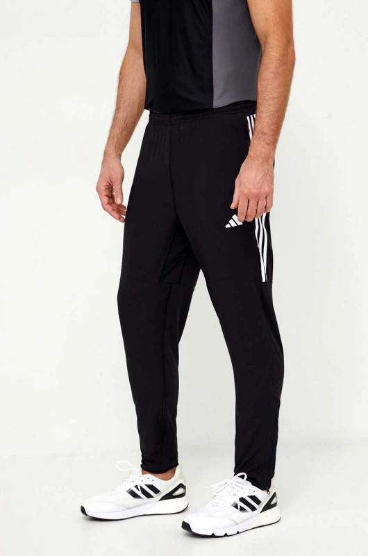 adidas Performance Παντελόνι για τζόκινγκ adidas Performance Own the Run Shadow Original Own the Run χρώμα: μαύρο S70812.3 IK4982