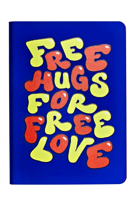 Nuuna Μπλοκ σημειώσεων Nuuna Free Hugs by Jan Paul Müller S
