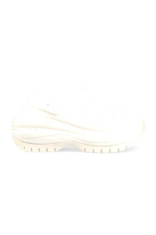 Crocs Παντόφλες Crocs Classic Mega Crush Sandal Classic Mega Crush Sandal Classic Mega Crush Sandal χρώμα: άσπρο, 207989 207989 207989
