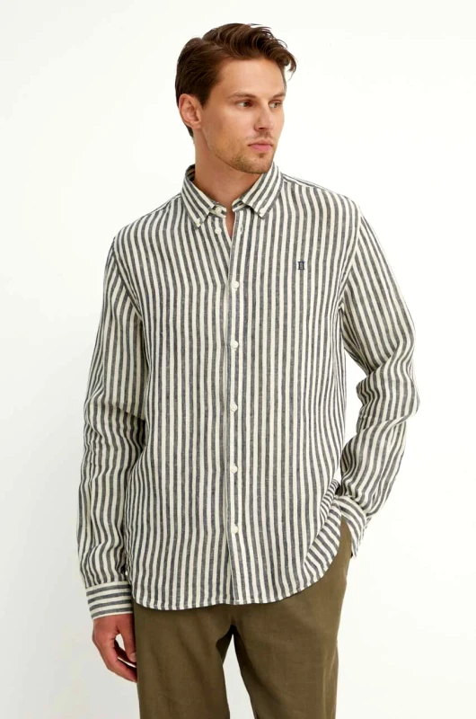 Les Deux Πουκάμισο από λινό Les Deux