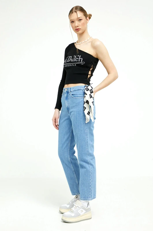 Von Dutch Longsleeve Von Dutch χρώμα: μαύρο