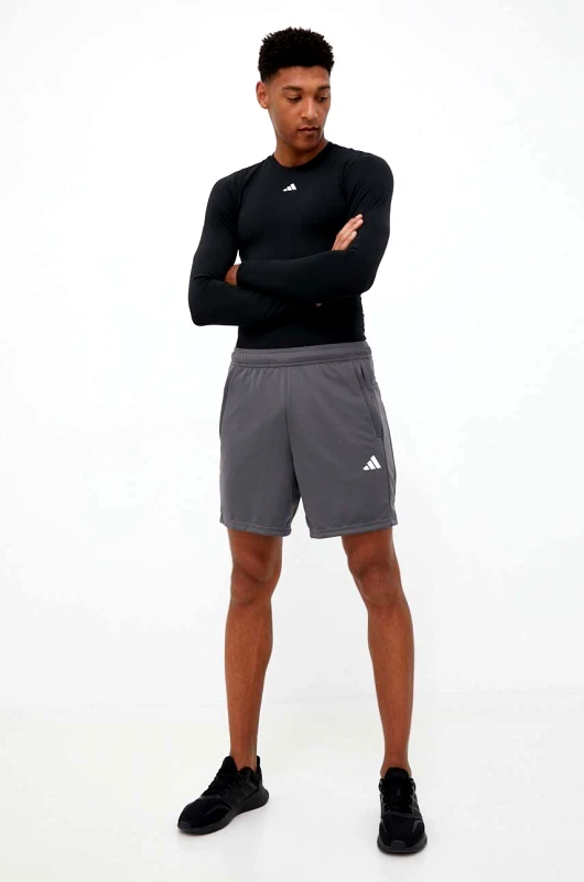 adidas Performance Σορτς προπόνησης adidas Performance Train Essentials χρώμα: γκρι