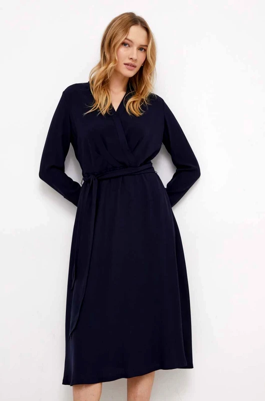 Lauren Ralph Lauren Φόρεμα Lauren Ralph Lauren χρώμα: ναυτικό μπλε