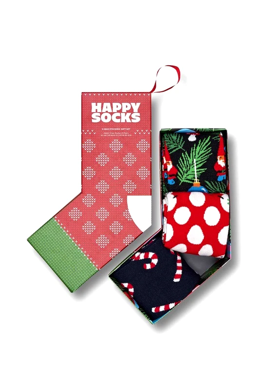 Happy Socks Κάλτσες Happy Socks Christmas 3-pack