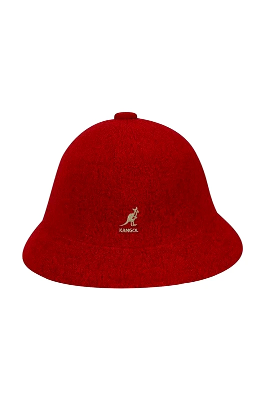 Kangol Καπέλο Kangol Bermuda Casual χρώμα κόκκινο 0397BC.SCARLET