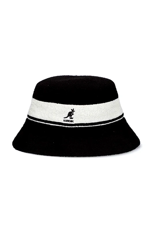 Kangol Καπέλο Kangol Bermuda Bucket χρώμα: μαύρο