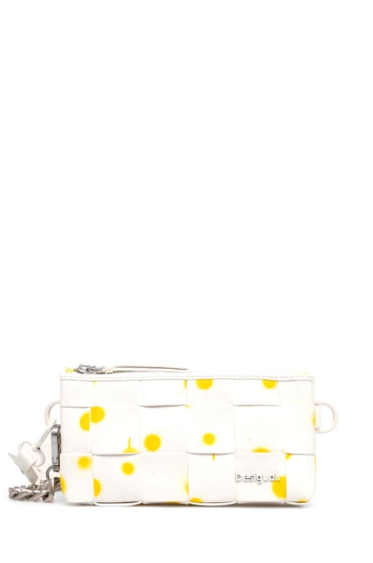 Desigual Τσάντα Desigual χρώμα: κίτρινο