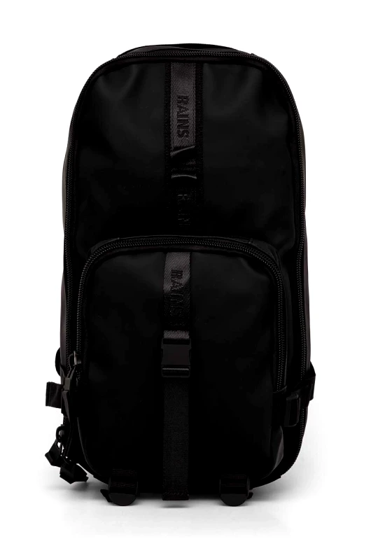 Rains Σακίδιο πλάτης Rains Trail Rucksack W3 χρώμα: μαύρο, 14350-01