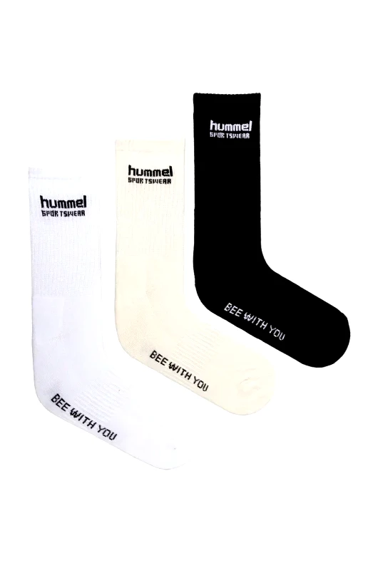 Hummel Κάλτσες Hummel 3-pack χρώμα: άσπρο, 225371