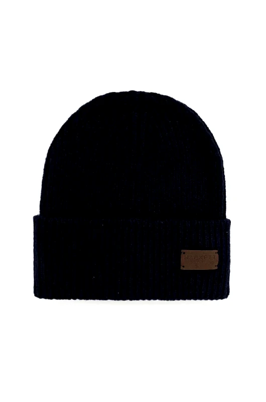 Hackett London Καπέλο Hackett London χρώμα: ναυτικό μπλε, HM042592