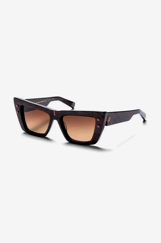 Balmain Γυαλιά ηλίου Balmain B - EYE χρώμα: καφέ, BPS.156D
