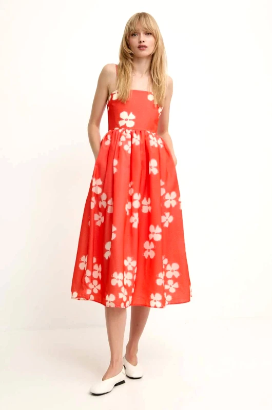 Stine Goya Φόρεμα Stine Goya χρώμα: πορτοκαλί, SG5866