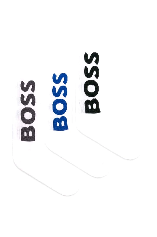 BOSS Κάλτσες BOSS 3-pack χρώμα: άσπρο, 50524259