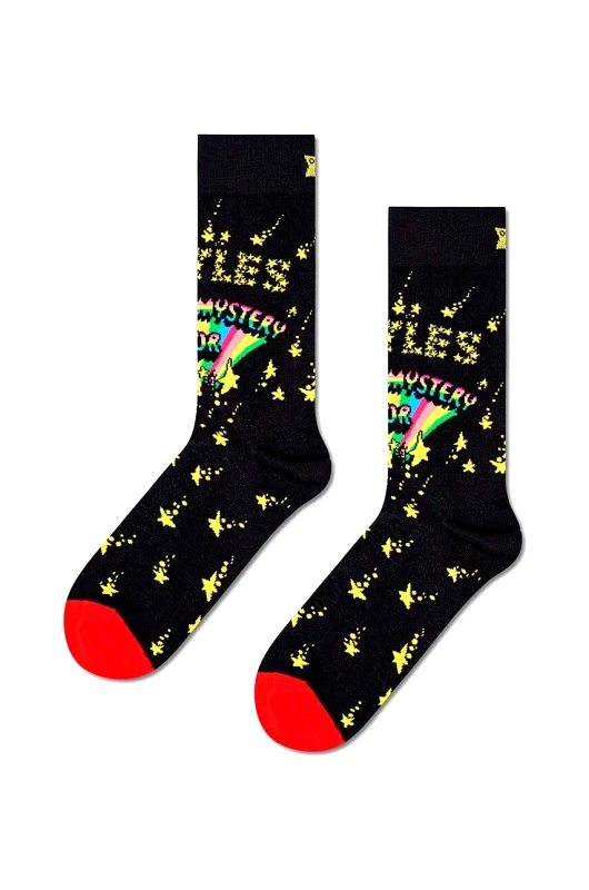 Happy Socks Κάλτσες Happy Socks Beatles Magical Mystery Tour χρώμα: μαύρο, BEA01-9301